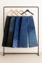 Upcycled Denim Mosaic Muse Pants