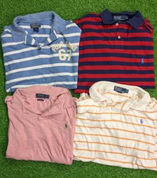 T-shirts à col polo