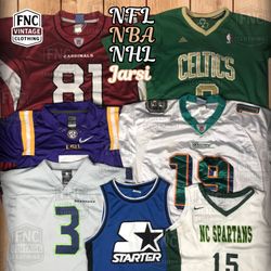 NFL,NHL,NBA Official Sport Jerseys (fnc:537)