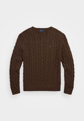 Cable Knit And 1/4 Half Zip sweater