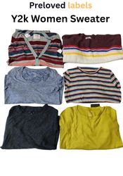 Y2K Branded Women’s Sweater Bundle – WCV: 341