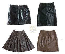 Saia Mix Preto e Marrom