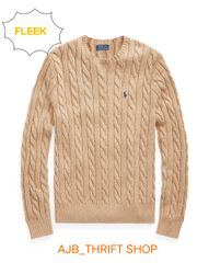 Suéter de punto de cable Ralph Lauren
