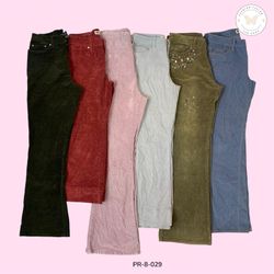 Mix pantaloni in corduroy – Essenziale per lo stre..