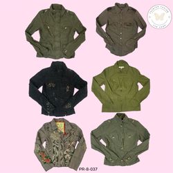 Women’s Mix Cotton Jacket – Lightweight & Trendy L..