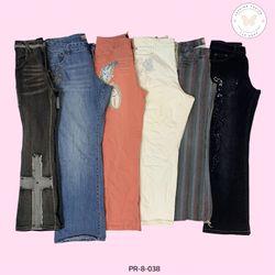 High Waist Flared Mix Denim Jeans – Retro Y2K Look..