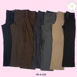 Office-Ready Mixed Style Pants – Chic & Comfortabl..