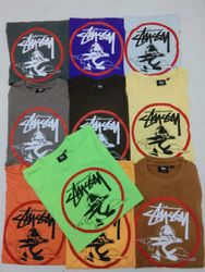 CR4726 Rework Style Stussy Printed T-Shirt