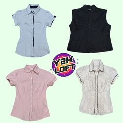 Büro Core: Y2K Kurzarmhemden