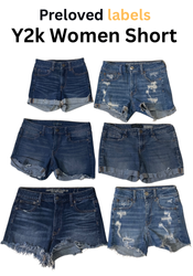 Y2K Branded Women’s Shorts Bundle – (Wcv: 351)