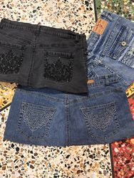 Micro mini skirts