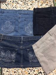 Micro mini skirts