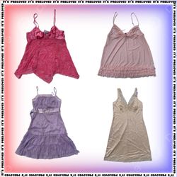 Le Petite Conquette Silk Dresses and Tops (SS-1113..
