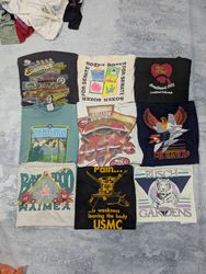 T-shirt vintage a singolo punto