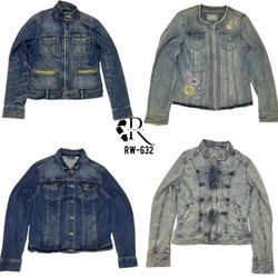 Jaquetas Jeans Mix da Era Britney Y2K (RW-632)