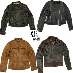 Jaquetas de Biker Estilo Retro Y2K (RW-630)