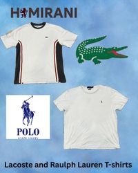 Ralph lauren and Lacoste T-Shirts