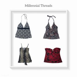 Y2K Hot Vibes Cami Tops (MT-025)