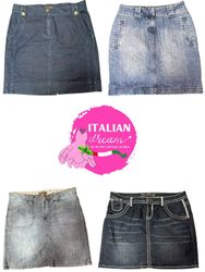Jupes midi en denim uniques Y2k