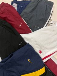 ナイキストライプバギートラックパンツ