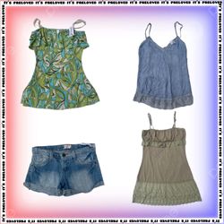 Effortless Summer Mix Dresses Tops ans skirt (SS-1..