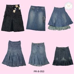 Women's Long Denim Skirt – Trendy Street Style Sta..