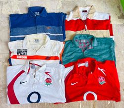 Mix brand vintage rugby shirts bundle 3