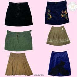Y2K Corduroy Mini Skirt – Retro Aesthetic for Ever..