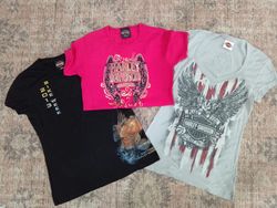 CR4742 Vintage Harley Dividson Baby Tees
