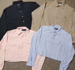 Ralph Lauren tops cropped recyclés