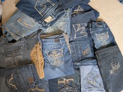 Women Y2K Embelished Jeans