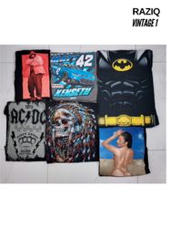 Vintage Printed L/ S T-shirts