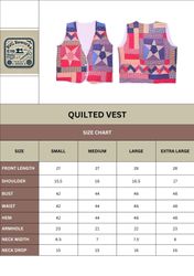 Upcycled Quilted Vest