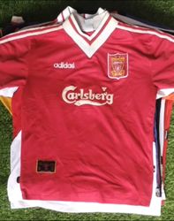 Camisa auténtica de fútbol vintage