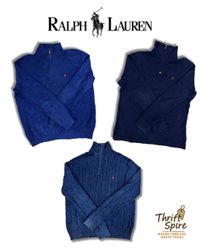 RALPH LAUREN Maglioni a Zip 1/4 - (TS-0163)