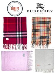 T1269 Burberry Scarve 🧣 100% Authentic Cashmere/W..