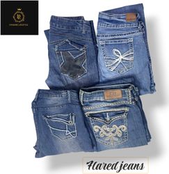Calças jeans flare