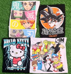 T-shirts imprimés avec des dessins animés
