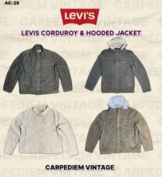 Levi’s Corduroy & Hooded Jacket | AK-29