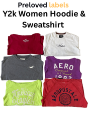 Y2K Branded Women’s Hoodie & Sweatshirt Bundle – (..