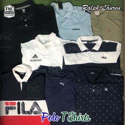 T-Shirt Polo con Marchio (fnc:417)