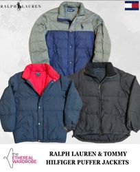 Ralph Lauren and Tommy Hilfiger Puffer Jackets (RN..