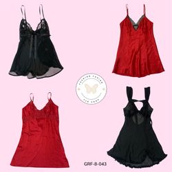 Vintage Y2K Red & Black Slip Dress – Retro Party &..