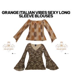 Grange Italian Vibes Bluse Sexy