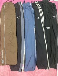 Branded Nylon Track Pants
