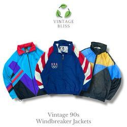 Vintage-Logo-Windbreaker