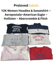 Y2K女性用フーディー＆スウェットシャツ – Aeropostale、American Eagle、..