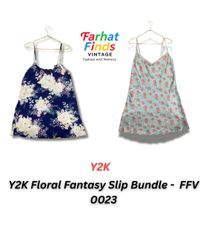 Y2K Floral Fantasy Slip Bundle - FFV 0023