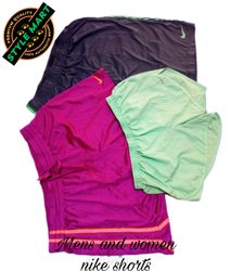 Mens and women nike shorts