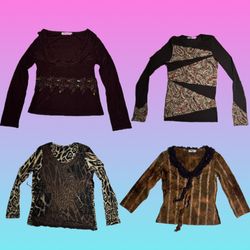 Y2k Grunge Vibe Full-sleeves Tops (TT 147)